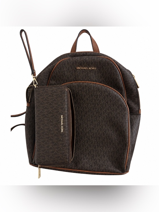 Michael Kors Handbags - Michael Kors MK Signature Backpack + Wallet Wristlet 2 Piece Set